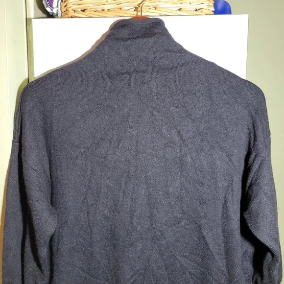 Aritzia Wilfred sweater dress wool Cyprie Dress Mock-neck With Slit Black XS - Picture 8 of 13